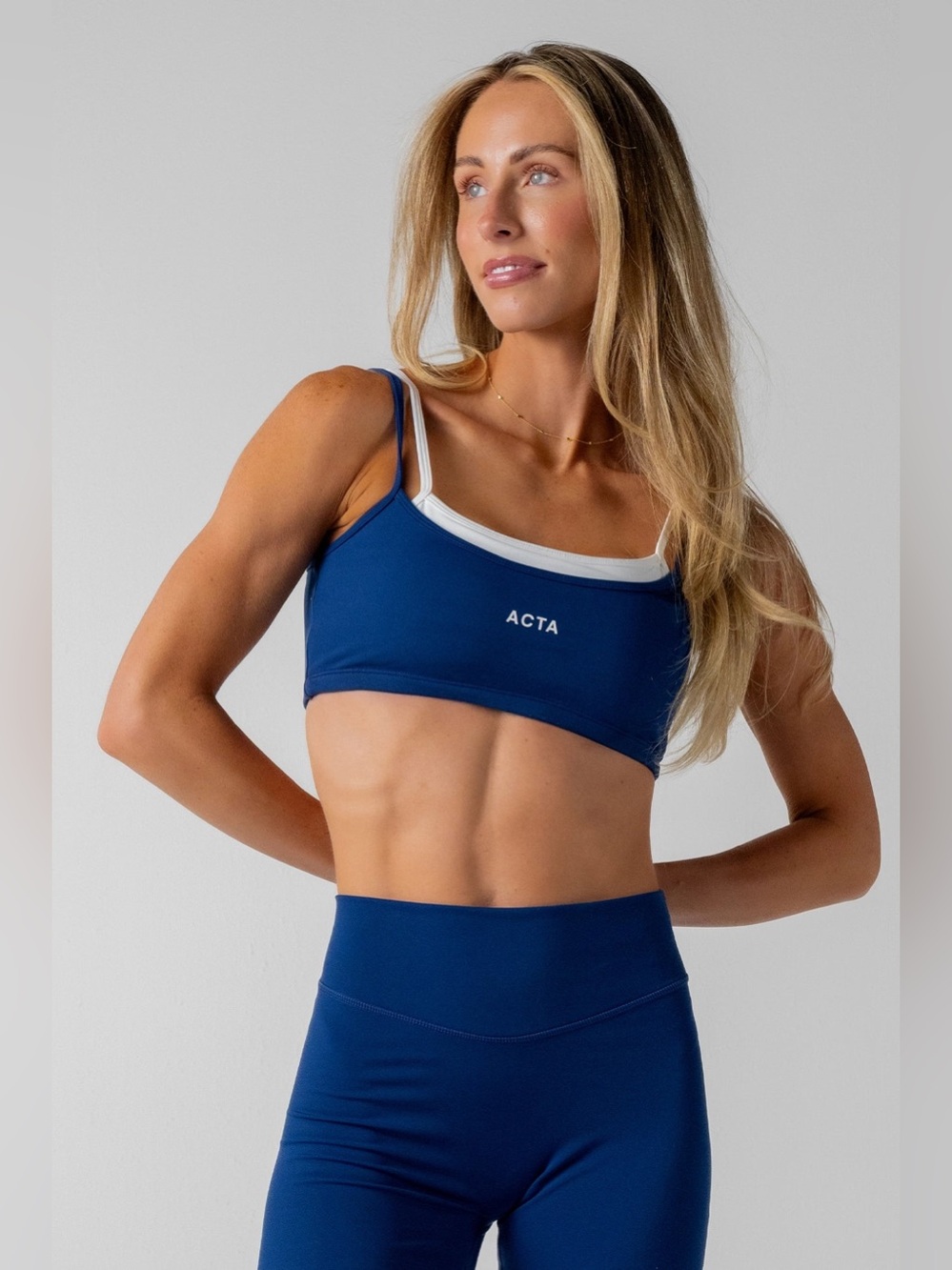 ACTA limited edition evo sports bra and shorts size small originally $95